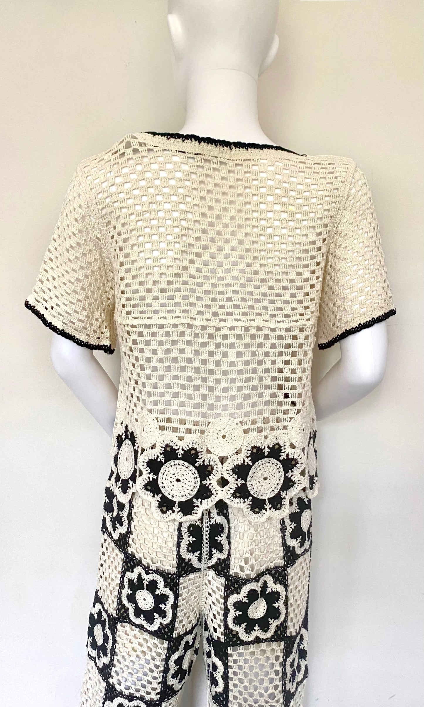 Crochet Floral Co-Ord Set
