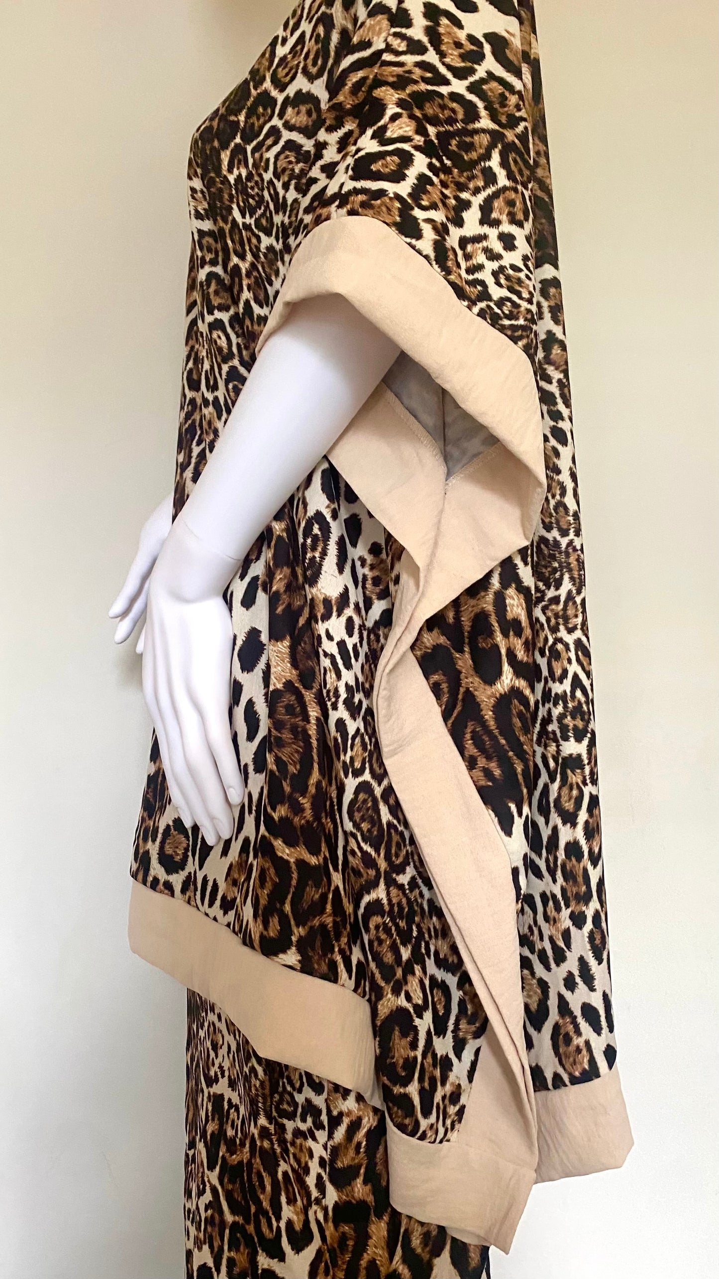 Leopard Print Oversized Top and Trouser Co-Ord Set
