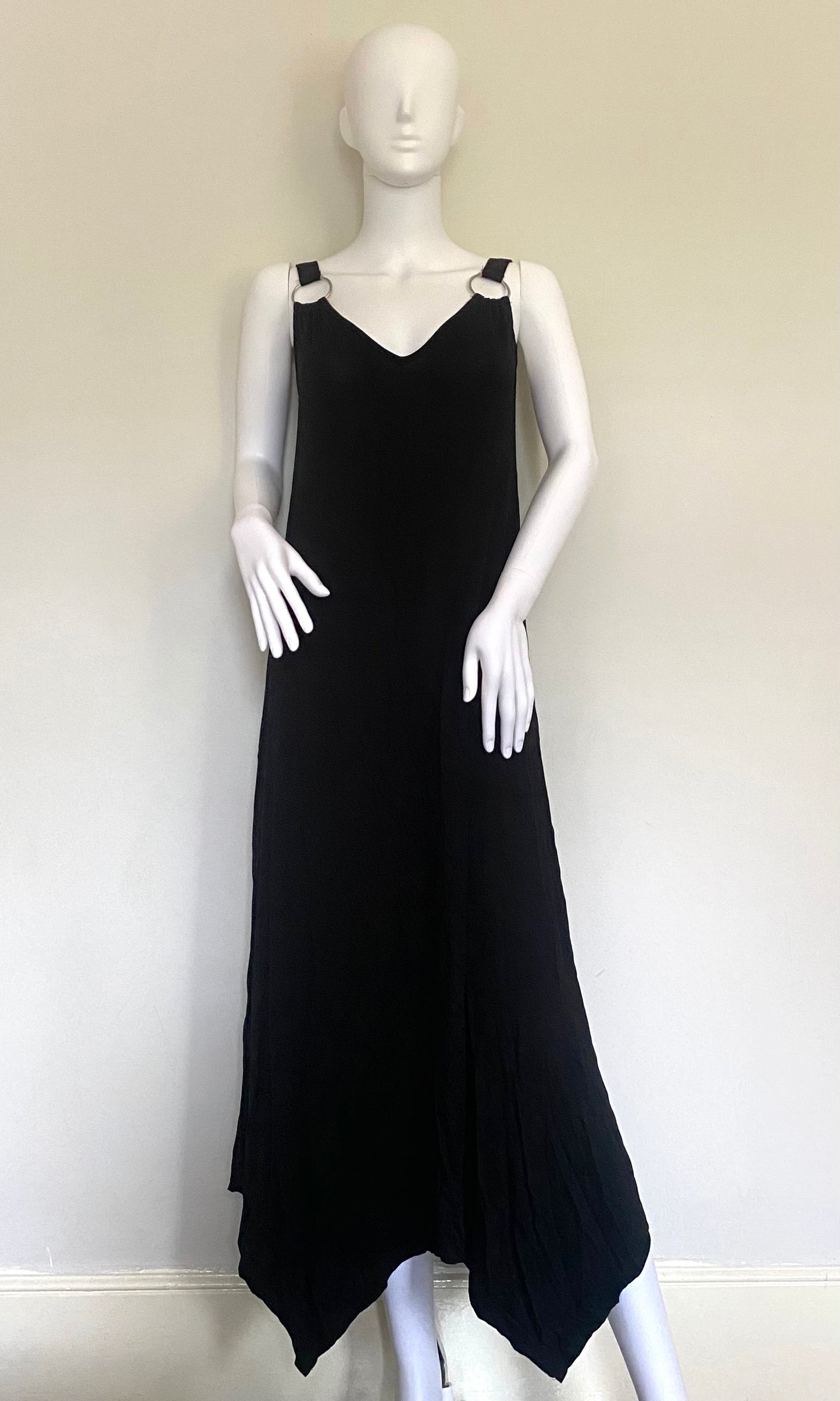 Black Oversized Maxi Dress