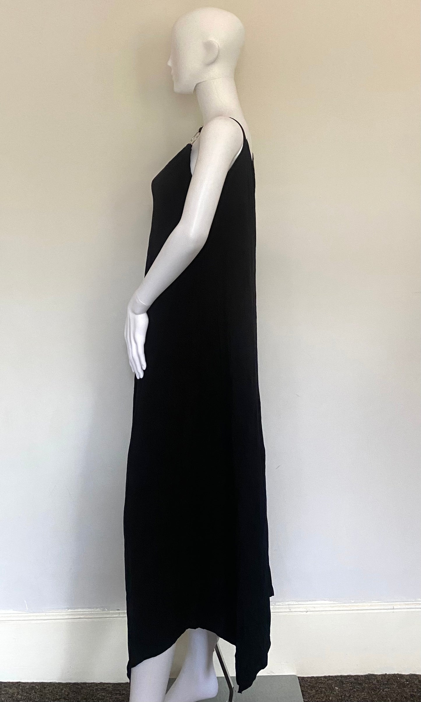 Black Oversized Maxi Dress