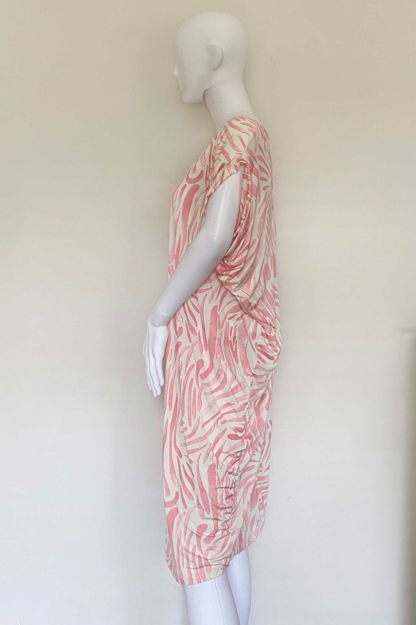 Zebra Print Oversized Kaftan