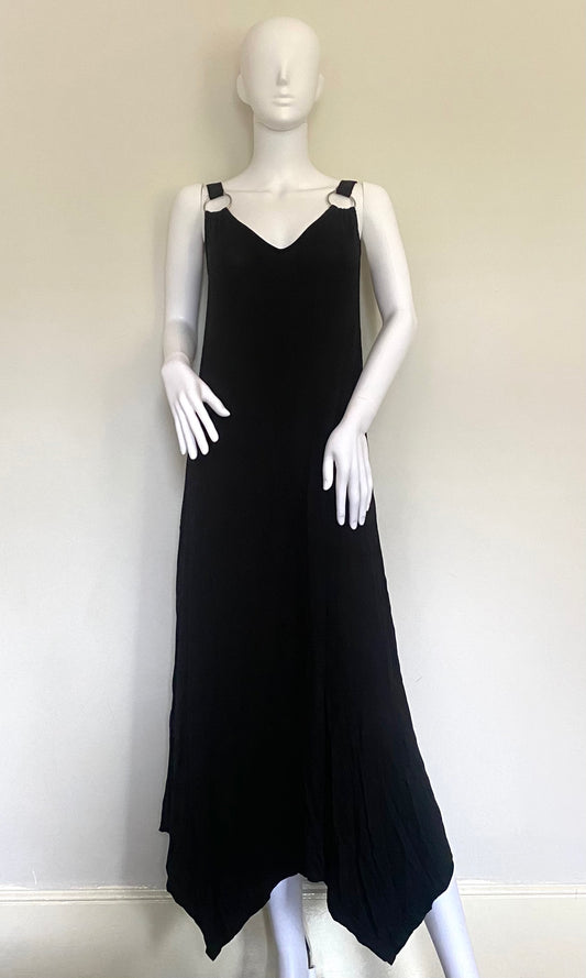 Black Oversized Maxi Dress